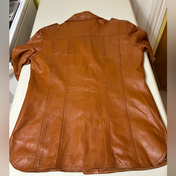 Vintage Carnival Leather Jacket 70’s - Picture 8 of 15